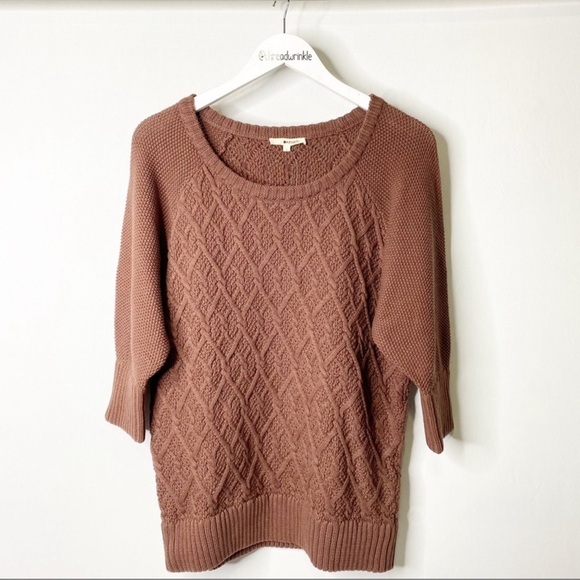 LAmade Sweaters - Lamade brown chunky sweater